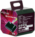 Концентратор USB 2.0 STlab U181 4 x USB 2.0 черный10