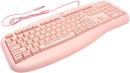 Клавиатура проводная Sven Blonde USB розовый2