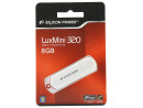 Флешка USB 8Gb Silicon Power lux mini series 320 SP008GBUF2320V1W белый