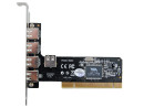 Контроллер PCI ST-Lab U166 USB2.0 4ext 1int Retail2