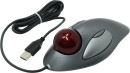 Мышь проводная Logitech Trackman Marble серый USB 910-0008083