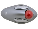 Мышь проводная Logitech Trackman Marble серый USB 910-0008085