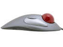 Мышь проводная Logitech Trackman Marble серый USB 910-0008086