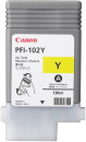 Картридж Canon PFI-102Y для iPF510 605 610 650 655 750 760 765 LP17 130мл желтый 0898B0012
