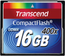Карта памяти Compact Flash Card 16GB Transcend 400x TS16GCF4002