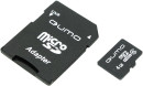 Карта памяти Micro SDHC 4Gb Class 6 QUMO QM4GMICSDHC6