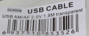 Кабель удлинительный USB 2.0 AM-AF 1.8м VCOM VUS69362