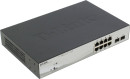 Коммутатор D-LINK DGS-1210-10P/F1A управляемый  8 портов 10/100/1000Mbps PoE 2x combo GbLAN/SFP3