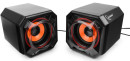 Колонки Gembird SPK-405, USB, черная, 6Вт, овальный динамик 50x90мм, 80x80x160мм2