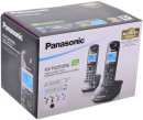 Радиотелефон DECT Panasonic KX-TG2512RU2 темно-серый серый металлик4
