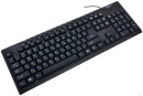 Клавиатура проводная Gembird KB-8300-BL-R PS/2 черный2