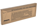 Клавиатура проводная Gembird KB-8300U-R USB белый5