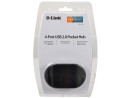 Концентратор USB 2.0 D-Link DUB-1040 4 x USB 2.0 черный2
