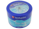 Диски CD-R Verbatim 700Mb 52x Shrink 50шт 43728