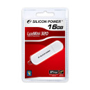Флешка USB 16Gb Silicon Power lux mini series 320 SP016GBUF2320V1W белый5