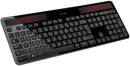 Клавиатура беспроводная Logitech Solar K750 USB черный 920-0029382