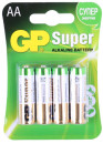 Батарейки GP Super GP15A-2CR4 AA 4 шт
