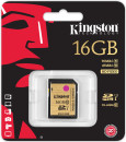 Карта памяти SDHC 16GB Class 10 Kingston SDA10/16GB3