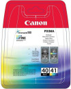 Набор картриджей Canon PG-40/CL-41 для PIXMA MP450/MP170/MP150/iP2200/iP1600/iP6220D/iP6210D/iP22 черный и цветной 330/310 страниц