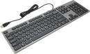 Клавиатура проводная A4TECH KV-300H USB черный серый