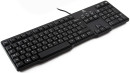Клавиатура проводная Logitech Classic K100 PS/2 черный 920-0032002