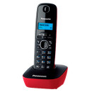 Радиотелефон DECT Panasonic KX-TG1611RUR красный
