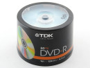 Диски DVD-R TDK 16x 4.7Gb CakeBox 50шт 19417