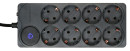 Сетевой фильтр Ippon BK-238 8 розеток 3 м черный