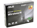 Беспроводной PCI-E адаптер ASUS PCE-N15 802.11n 300Mbps 2.4ГГц 19dBm5
