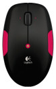 Мышь беспроводная Logitech M345 чёрный розовый USB 910-0025913