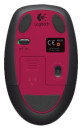 Мышь беспроводная Logitech M345 чёрный розовый USB 910-0025915