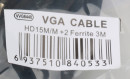 Кабель VGA 3.0м VCOM Telecom 2 фильтра VVG6448-3M2