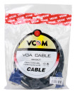 Кабель соединительный SVGA 1.8м VCOM Telecom 2 фильтра VVG6448-1.8M2