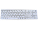 Клавиатура проводная Apple MB110RU/B USB белый серебристый2