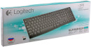 Клавиатура беспроводная Logitech K270 USB черный 920-0037576