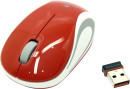 Мышь беспроводная Logitech M187 красный USB 910-002737/910-0027322