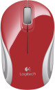 Мышь беспроводная Logitech M187 красный USB 910-002737/910-0027323