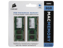 Оперативная память для ноутбука 8Gb (2x4Gb) PC3-10600 1333MHz DDR3 SO-DIMM CL9 Corsair CMSA8GX3M2A1333C94