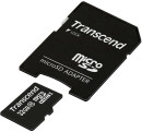 Карта памяти MicroSDHC 32Gb Class 10 Transcend TS32GUSDHC10 + адаптер SD2