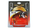Кабель HDMI 5.0м VCOM Telecom v1.4 угловой коннектор позолоченные контакты VHD6260D-5MB Blister