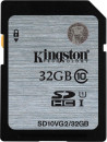 Карта памяти SDHC 32GB Class 10 Kingston SD10V/32GB/SD10VG22