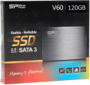 Твердотельный накопитель SSD 2.5" 120 Gb Silicon Power Velox V60 SP120GBSS3V60S25 Read 550Mb/s Write 510Mb/s MLC5