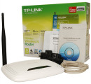 Беспроводной маршрутизатор TP-LINK TL-WR740N/RU 802.11n 150Mbps 2.4ГГц 20dBm 4xLAN7