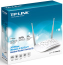 Беспроводной маршрутизатор ADSL TP-LINK TD-W8961NB 802.11n 300Mbps 2.4ГГц 20dBm 4xLAN4