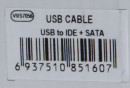 Адаптер-переходник VCOM Telecom USB2.0 - SATA/IDE 2.5"/3.5" VUS7056 внешний БП3