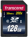 Карта памяти SDXC 128GB Class 10 Transcend TS128GSDXC10