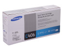 Картридж Samsung CLT-C406S для CLP-360 365 365W Cyan Голубой