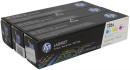 Набор картриджей HP CF341A №126A для LaserJet Pro CP1025 CP1025NW M175 3 цвета
