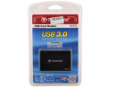 Картридер внешний Transcend TS-RDF8K USB3.0 CF/microSD/MMC/SD/SDHC/TF/MSduo/MSmicro черный