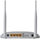 Беспроводной маршрутизатор ADSL TP-LINK TD-W8968 802.11b 300Mbps 2.4 ГГц 4xLAN USB белый4